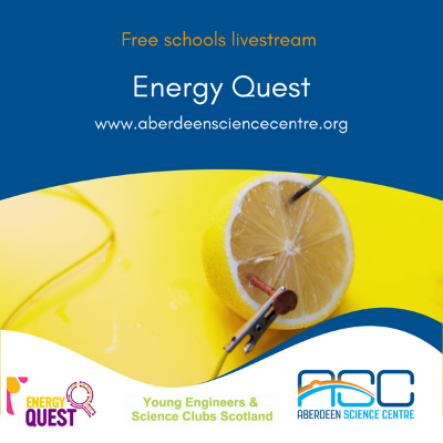 Energy Quest – Schools Livestream